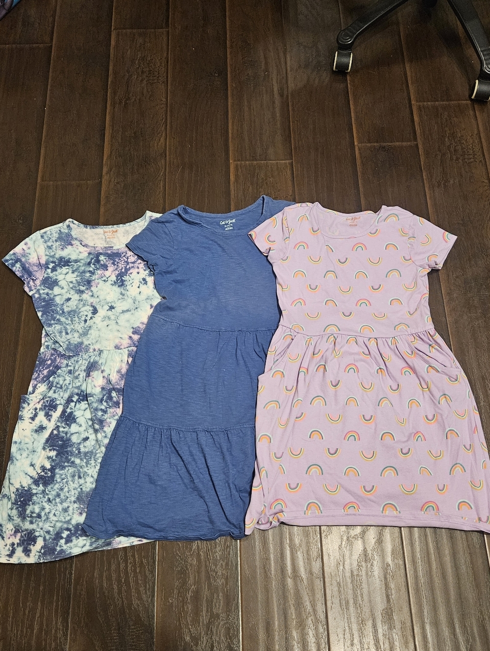 Cat & Jack's Girls' Set Of 3 Dresses. Size XL 14-16.